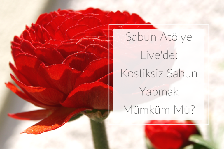 Kostiksiz Sabun Yapmak Mümküm Mü?
