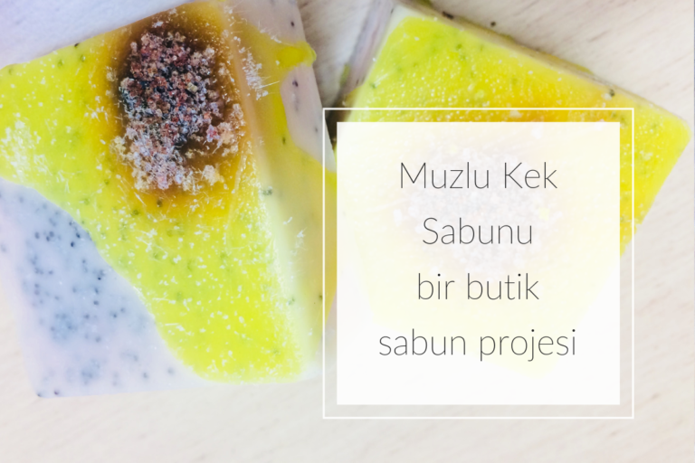 Muzlu Kek Sabunu, bir butik sabun projesi