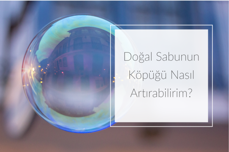 Doğal Sabunun Köpüğü Nasıl Artırabilirim? (SA Live)