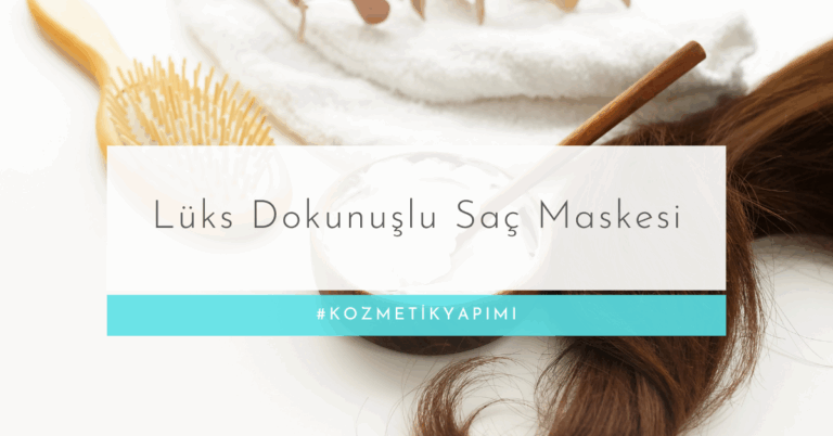 Lüks Dokunuşlu Saç Maskesi